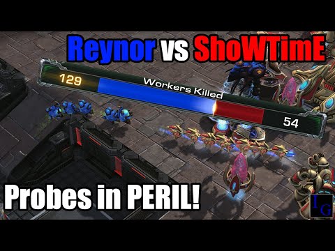Starcraft 2: Reynor (Zerg) vs ShoWTimE (Protoss) | SC2 Pro Match With Commentary Professional Game