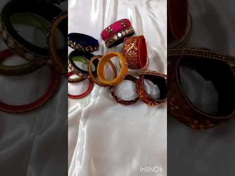 Watch bangle making video on my channel #darshini #shorts  #banglemakingathome #easy #diy #trending