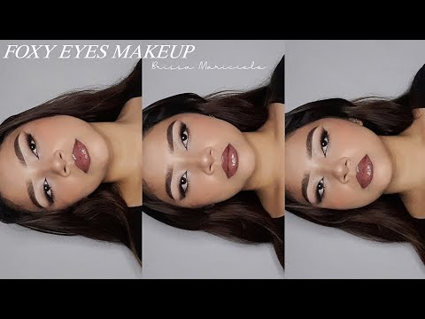 foxy eyes makeup 🦊 | tutorial