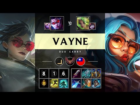 Vayne ADC vs Zeri - TW Grandmaster Patch 25.16