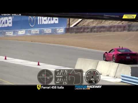 131004_1215-HOD Laguna Seca - 2013 Ferrari 458 Italia (T10 Spin Out)