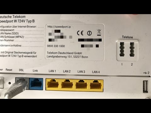 Use Speedport router with o2 DSL