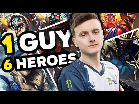 Miracle- Can Play Every Hero in Dota 2 - EPIC Gameplay Compilation by the M-GOD