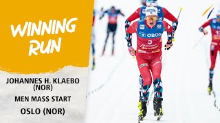 Klaebo adds Oslo 50k to his trophy cabinet | FIS Cross Country World Cup 23-24