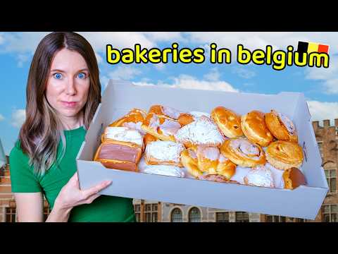 We Tried Everything at a Belgian Bakery 🇧🇪