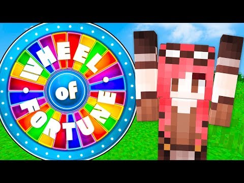 LA RUOTA DELLA FORTUNA SU MINECRAFT!!