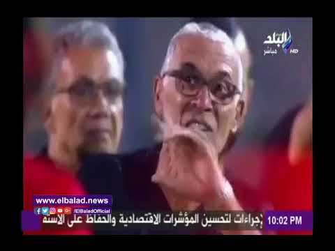 صدى البلد أحمد موسى يبدأ حلقة اليوم بأغنية تحيا مصر