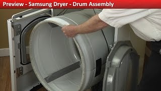 Samsung Dryer - Thumping Sound - Drum Assembly Repair and Diagnostic