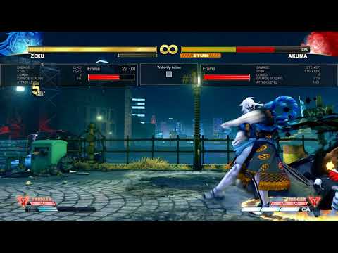 Street Fighter V | Zeku Kill Sequence