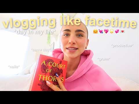 vlogging like we are on facetime 📸💝 *day in my life vlog*
