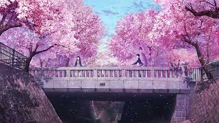 Cherry Blossom Anime Bridge Live Wallpaper for PC/