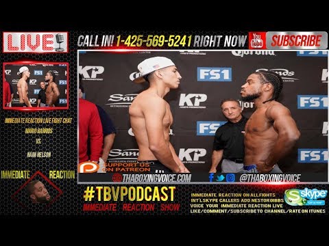 Live Fight Chat: Mario Barrios vs. Naim Nelson PBC on FS1