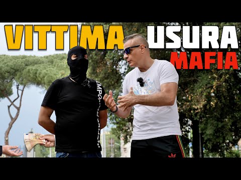 Victim of Usury by the Mafia tells us his story