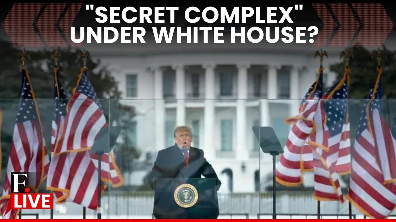 LIVE: Trump Reveals "Secret Military Complex" Beneath Massive New White House Ballroom | N18G
