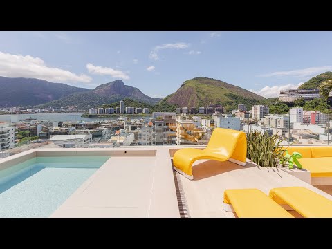 Rio022 - Luxurious penthouse with pool in Ipanema, Rio de Janeiro