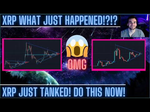 XRP JUST TOOK A MASSIVE DUMP! The charts are telling us this will happen next! This is CRAZY!