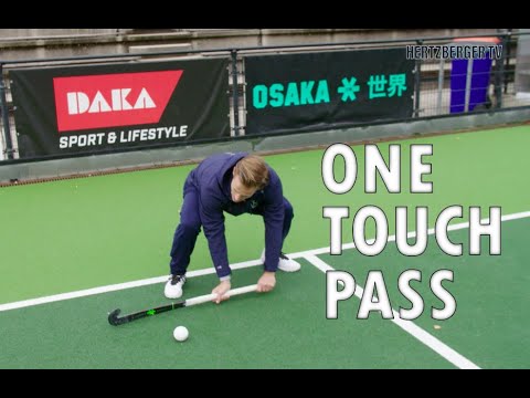 One touch pass! Hertzberger TV Field Hockey Tutorial