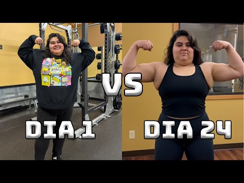PERDIENDO 24 LIBRAS EN 24 DÍAS? ✅💪🏽 Resultados reales || Primer video ✨ 