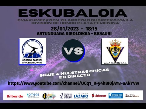 2023-01-28 - 18:15 - DHPF - GRUPO B - OMEGA PERIPHERALS BASAURI - AIALA ZARAUTZ