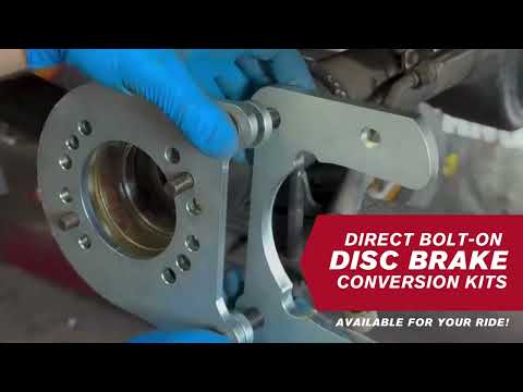 Transform Your Ride with LEED Brakes' Direct Bolt-On Disc Brake Conversion Kits!