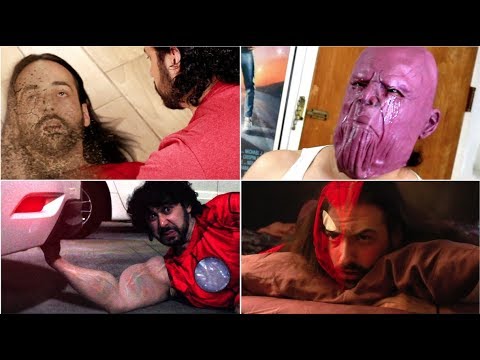 (AVENGERS) Infinity War To Endgame - ALL Reel Rejects Intro Sketches!!!