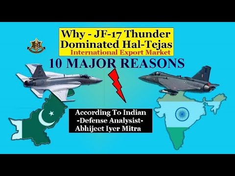 Why Jf 17 Dominated India Tejas | JF 17 thunder Block 3 vs Hal Tejas Mk2
