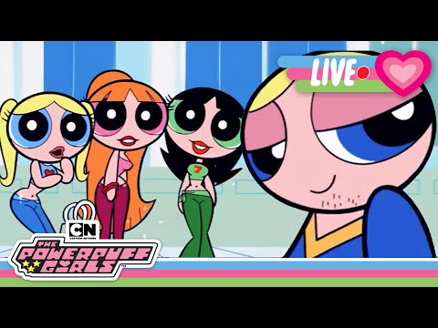POWERPUFF LIVE 🔴 : Girls vs Boys! 🤩😂 Funny, Gross & Messy Moments | Cartoon Network