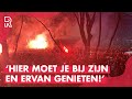 'DIT IS TOCH PRACHTIG?' | Het Legioen GENIET bij ONTHAAL van SPELERSBUS VAN FEYENOORD