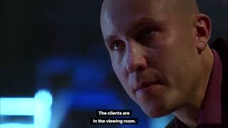 Smallville Season 5x04 Clark and A.C destroys Lex Leviathan