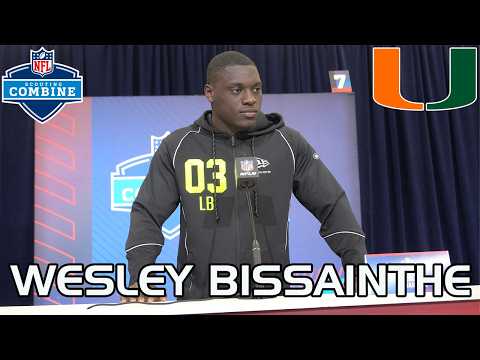 Wesley Bissainthe at NFL Scouting Combine, Draft Process & Miami Playoff Run | 2026 NFL Draft