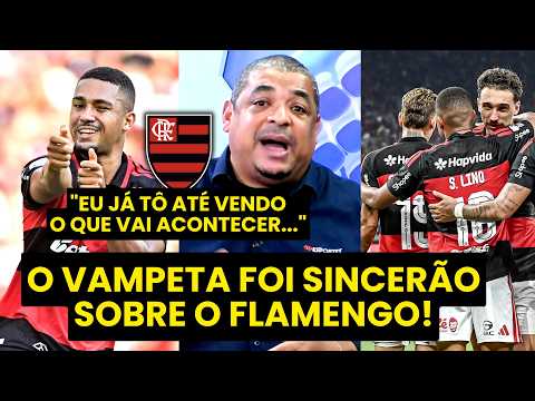 “MERMÃO, EU JÁ TÔ ATÉ VENDO! O FLAMENGO VAI…” OLHA O QUE VAMPETA FALOU após 3 a 0 no BOTAFOGO!