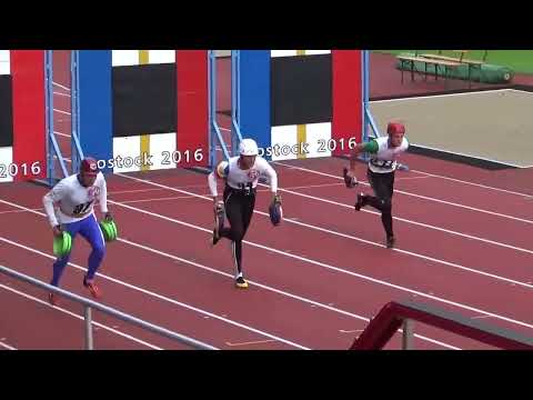 Deutsche Feuerwehrmeisterschaft 2016 - 100m-Hindernisbahn - Männer