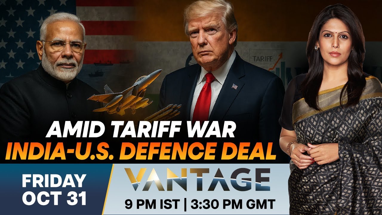LIVE: US and India Sign 10-year Defence Pact Amid Trade Tensions | Vantage with Palki Sharma | N18G