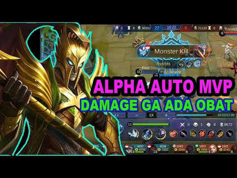 TERKINI 2019 BUILD ALPHA DAMAGE GA ADA OBAT | MOBILE LEGENDS INDONESIA