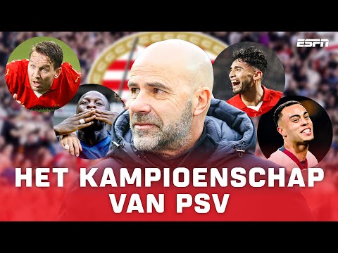 Het KAMPIOENSCHAP van PSV in beeld 🏆📺 | COMPILATIE