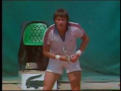French Open 1979 QF - Jimmy Connors v Eddie Dibbs