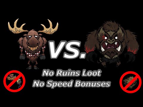 [DST] Woodie Speedrunning Nightmare Were-Pig