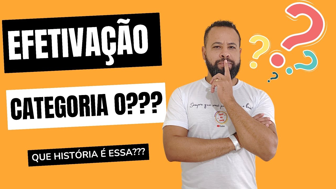 EFETIVAÇÃO CATEGORIA O??? PLC 16/2204 - OPINIÃO SINCERA