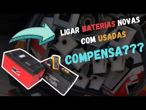 1 bateria nova ou 2 usadas??? oque compensa mais??? teste na prática 😎