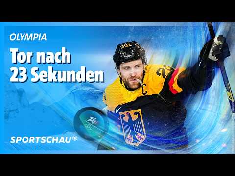 Eishockey: Deutschland – Dänemark, Vorrunde Männer, Highlights | Olympia | Sportschau