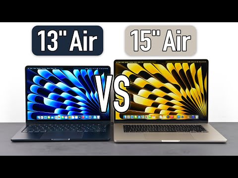 13“ MacBook Air vs 15“ MacBook Air - Vergleich | Für wen lohnt sich welches mehr?