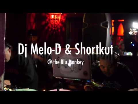 Beat Junkies Dj Melo-D Shortkut Escapism at the Blu Monkey Lounge