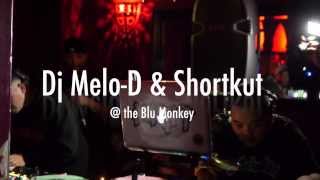 Beat Junkies Dj Melo-D Shortkut Escapism at the Blu Monkey Lounge