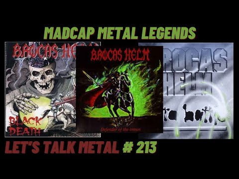 BROCAS HELM: The Original Mad Geniuses of Heavy Metal. LET'S TALK METAL #213