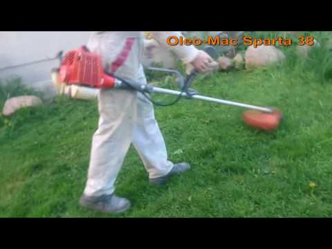 Видео Мотокоса Oleo-Mac Sparta 38 в работе