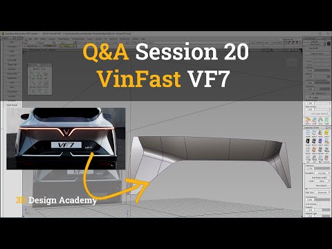 Autodesk Alias Tutorials I Q&A 20 - VinFast VF7