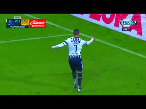 Gol de R. Funes Mori | Monterrey 3 - 1 América | LIGA Bancomer MX - Clausura 2019 - Jornada 4