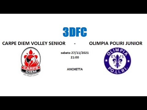 3DFC - CARPE DIEM VOLLEY SENIOR vs OLIMPIA POLIRI JUNIOR