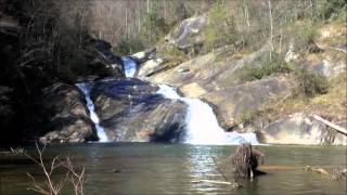 preview picture of video 'Wintergreen Falls, Gorges State Park, Transylvania County, NC'