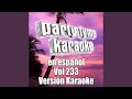 Gema (Made Popular By Javier Solis) (Karaoke Version)